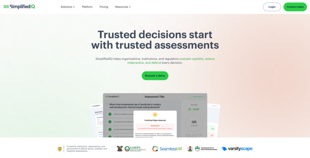 SimplifiedIQ screenshot 1
